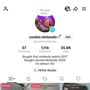 1.1k follower account