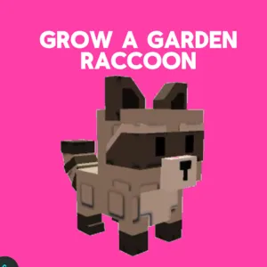 grow a garden raccoon