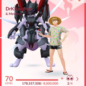 STACKED POKEMON GO ACC