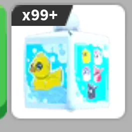 100 rubber ducky boxes