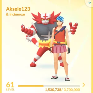 Pokémon go account