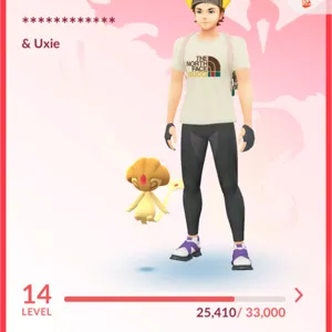 SHINY UXIE ACCOUNT