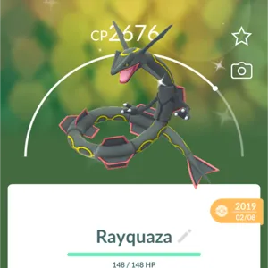 LUCKY SHINY RAYQUAZA