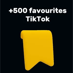 500 favourites TikTok