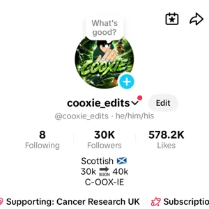 TikTok account