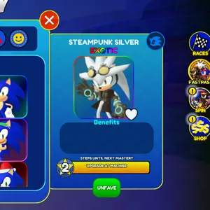 STEAMPUNK SILVER (sss)