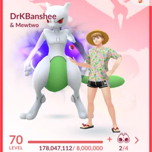 lvl70 pokemon go account