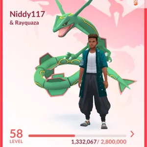 Pokémon go account