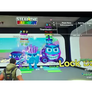 Fortnite steal the brainrot galaxy