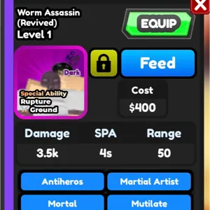 Worm Assassin (Revived)