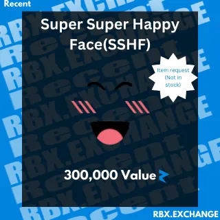 Super Super Happy Face (SSHF) | Limited (READ DESC)