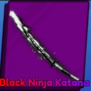 Black Ninja Katana