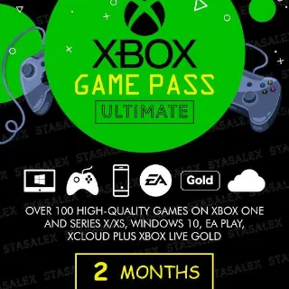XBOX GAME PASS ULTIMATE 2 MONTH TRIAL