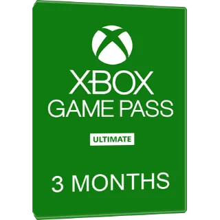 Xbox Game Pass Ultimate 3 Month Global