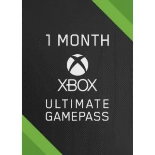 Xbox Game Pass ultimate 1 month