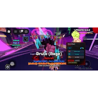 BRULO BROLY WITH SKIN ANIME CRUSADERS