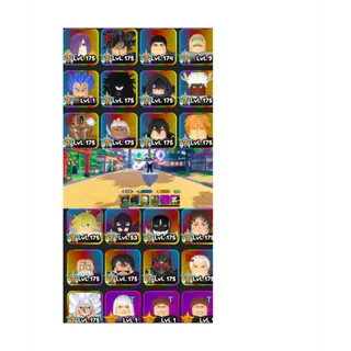 All Star Tower Defense Super ULTRA Meta Account : lvl 273 : x21 7 STAR UNITS AND 125+ 6 STAR UNITS 