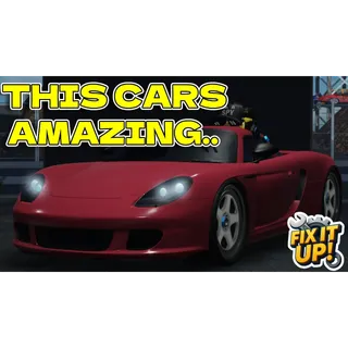 CARRERA GT PORSCHE FIX IT UP