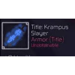 KRAMPUS SLAYER / JUJUTSU INFINITE