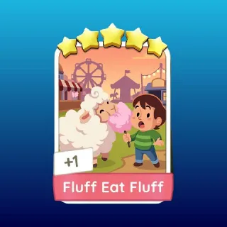 FLUFF EAT FLUFF ⭐ Monopoly Go ⭐ Fast Delivery