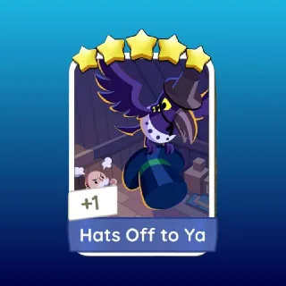 HATS OFF TO YA ⭐ Monopoly Go ⭐ Fast Delivery