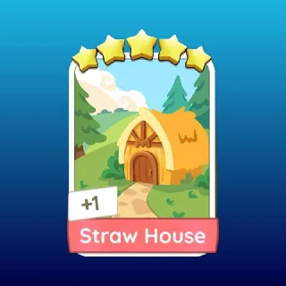 STRAW HOUSE ⭐ Monopoly Go ⭐ Fast Delivery