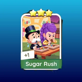 SUGAR RUSH ⭐ Monopoly Go ⭐ Fast Delivery