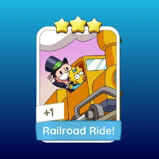 RAILROAD RIDE ⭐ Monopoly Go ⭐ Fast Delivery