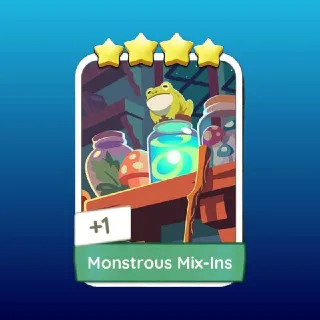 MONSTROUS MIX-INS ⭐ Monopoly Go ⭐ Fast Delivery