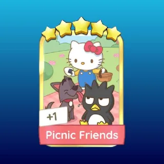 PICNIC FRIENDS ⭐ Monopoly Go ⭐ Fast Delivery GOLDEN BLITZ