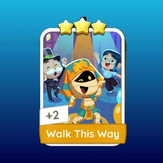 WALK THIS WAY ⭐ Monopoly Go ⭐ Fast Delivery