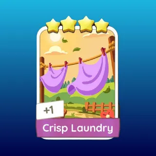CRISP LAUNDRY ⭐ Monopoly Go ⭐ Fast Delivery
