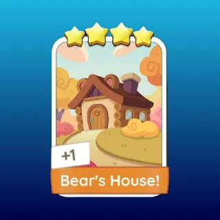 BEAR'S HOUSE ⭐ Monopoly Go ⭐ Fast Delivery