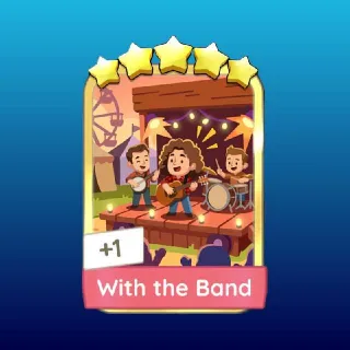 WITH THE BAND ⭐ Monopoly Go ⭐ Fast Delivery GOLDEN BLITZ