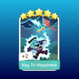 KEY TO HAPPINESS ⭐ Monopoly Go ⭐ Fast Delivery