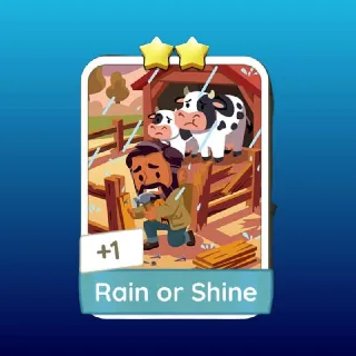 RAIN OR SHINE ⭐ Monopoly Go ⭐ Fast Delivery