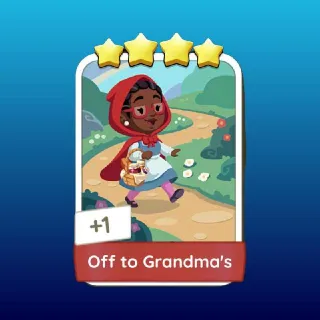 OFF TO GRANDMA'S ⭐ Monopoly Go ⭐ Fast Delivery
