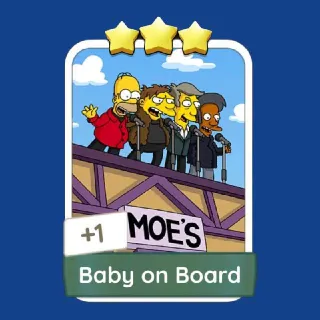 BABY ON BOARD ⭐ Monopoly Go ⭐ Fast Delivery