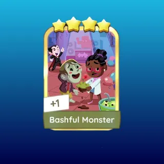 BASHFUL MONSTER ⭐ Monopoly Go ⭐ Fast Delivery GOLDEN BLITZ