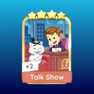 TALK SHOW ⭐ Monopoly Go ⭐ Fast Delivery GOLDEN BLITZ
