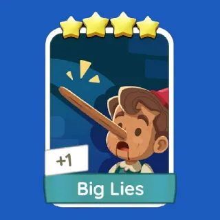 BIG LIES ⭐ Monopoly Go ⭐ Fast Delivery