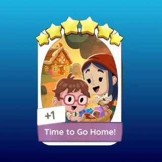 TIME TO GO HOME ⭐ Monopoly Go ⭐ Fast Delivery