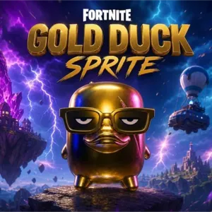 gold duck sprite