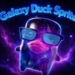 galaxy duck sprite