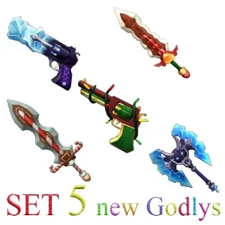 Bundle | 5 NEW Godlys MM2 SET