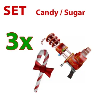 3x Candy + Sugar SET / MM2