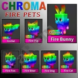 Bundle | Pet | ALL 7 Chroma Pets