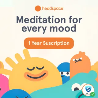  Headspace Subscription 1 Year (Android, IOS) - Headspace.com Key - GLOBAL