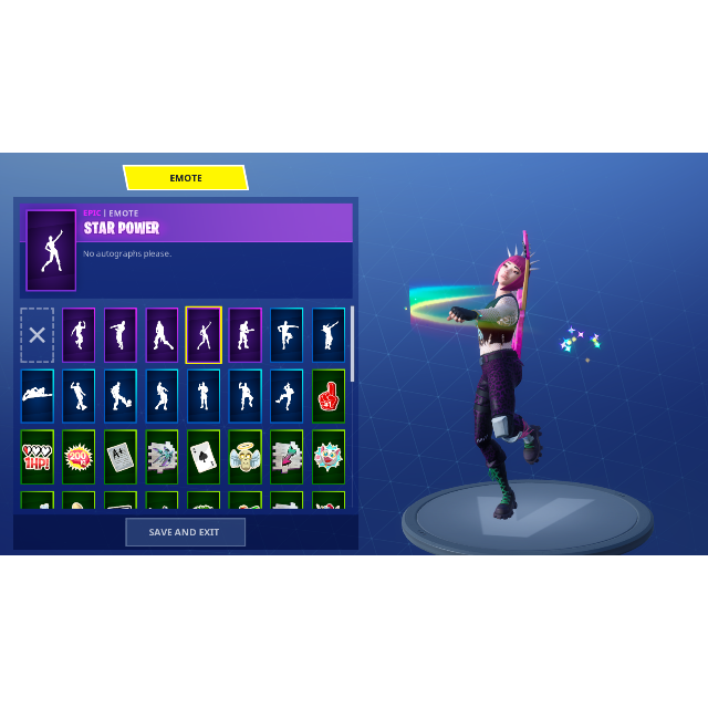 fortnite battle royale account w power chord - fortnite power chord skin