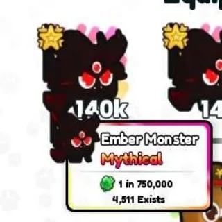 Ember Monster 140K DMG PET UNIVERSE